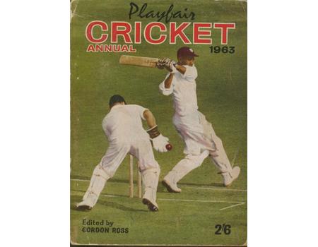 PLAYFAIR CRICKET ANNUAL 1963