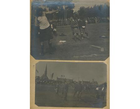 SCRAPBOOK FEATURING EARLY 20TH-CENTURY SCOTTISH WRESTLING AND HIGHLAND GAMES