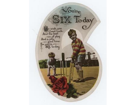 CRICKET BIRTHDAY CARD - "YOU