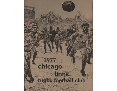 CHICAGO LIONS 1977 RUGBY FOOTBALL CLUB