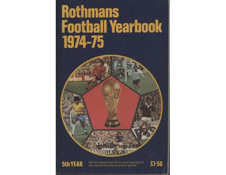 ROTHMANS FOOTBALL YEARBOOK 1974-75