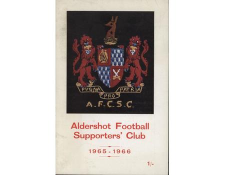 ALDERSHOT FOOTBALL SUPPORTERS