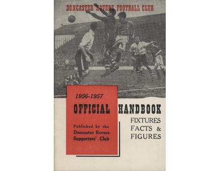 DONCASTER ROVERS OFFICIAL HANDBOOK 1956-57