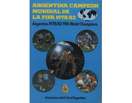 ARGENTINA 1978/82 FIFA WORLD CHAMPIONS