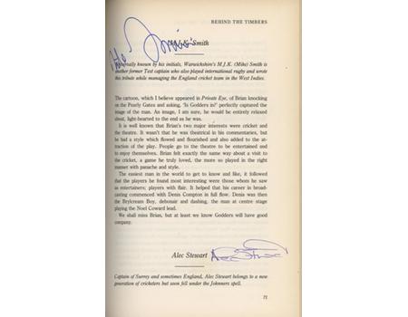 SUMMERS WILL NEVER BE THE SAME AGAIN: A TRIBUTE TO BRIAN JOHNSTON (MULTI SIGNED)