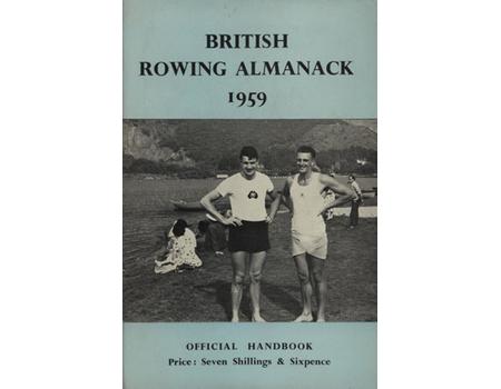 THE BRITISH ROWING ALMANACK 1959