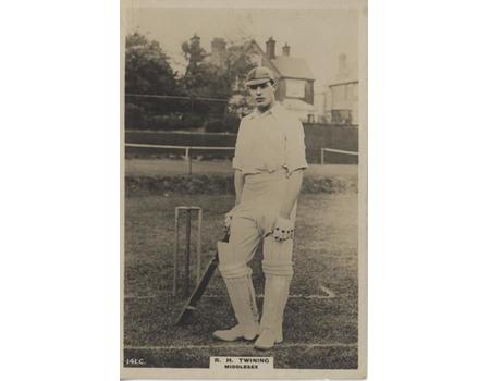 R.H. TWINING (MIDDLESEX) LARGE "PINNACE" CARD