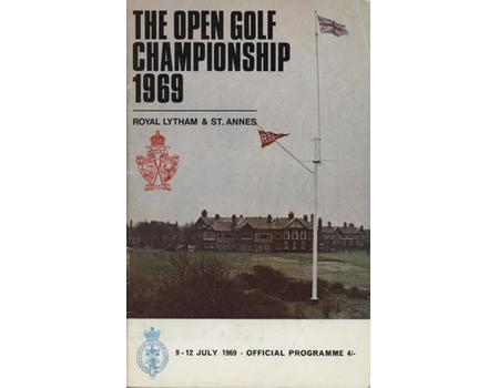 OPEN CHAMPIONSHIP 1969 (ROYAL LYTHAM & ST. ANNES) GOLF PROGRAMME
