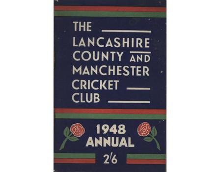 OFFICIAL HANDBOOK OF THE LANCASHIRE COUNTY AND MANCHESTER CRICKET CLUB 1948