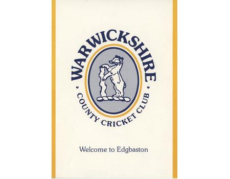 ENGLAND V PAKISTAN 1987 DINNER MENU - SIGNED BY TMS TEAM (16 IN TOTAL)