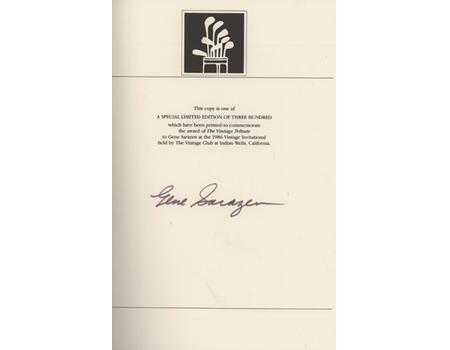 THE SQUIRE - THE LEGENDARY GOLFING LIFE OF GENE SARAZEN