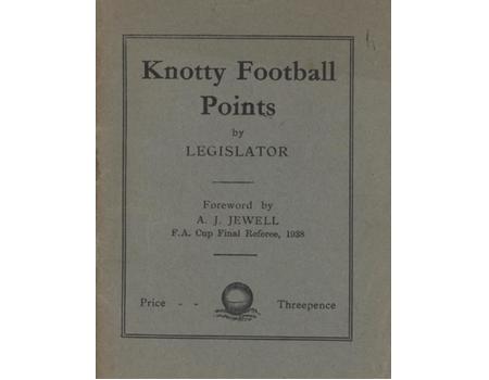KNOTTY FOOTBALL POINTS