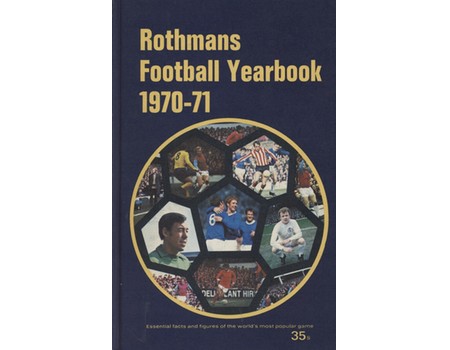 ROTHMANS FOOTBALL YEARBOOK 1970-71 (HARDBACK)