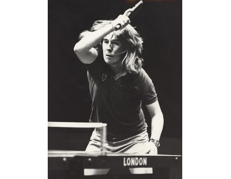 CHESTER BARNES 1960S TABLE TENNIS PHOTOGRAPH 