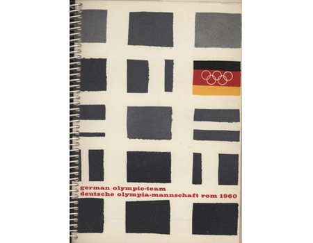 GERMAN OLYMPIC TEAM - 1960