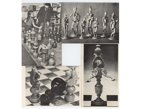 CHESS POSTCARDS (X8)