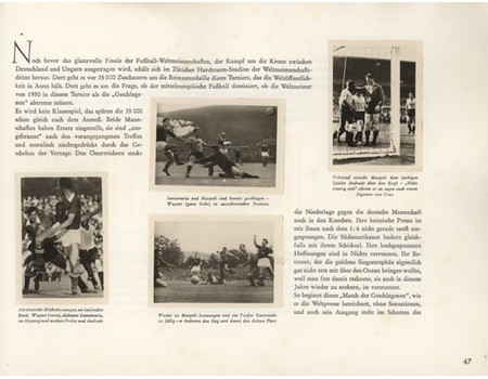 FUSSBALL-WELTMEISTERSCHAFT - 1954