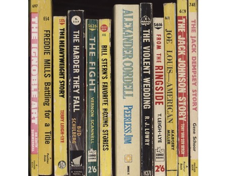 BOXING PAPERBACKS (X12)