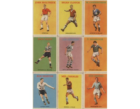 A & BC GUM FOOTBALL QUIZ CARDS (X15)