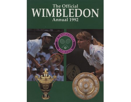 THE CHAMPIONSHIPS WIMBLEDON OFFICIAL ANNUAL 1992