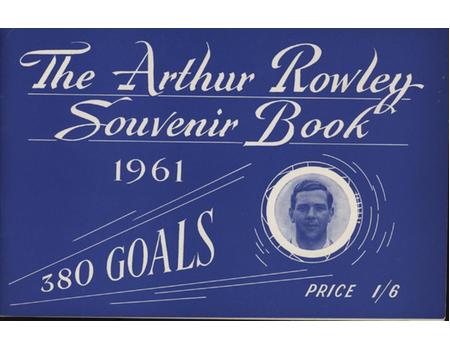 THE ARTHUR ROWLEY SOUVENIR BOOK