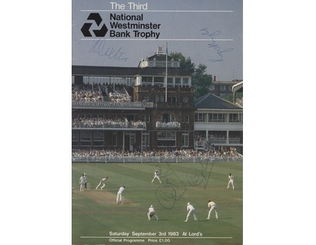 KENT V SOMERSET 1983 (LORD