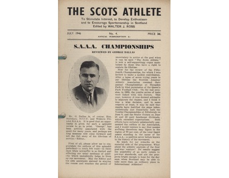THE SCOTS ATHLETE - VOLS. 1-3