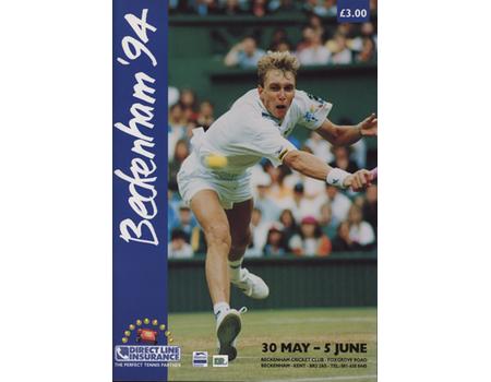 BECKENHAM CHAMPIONSHIPS 1994 TENNIS PROGRAMME