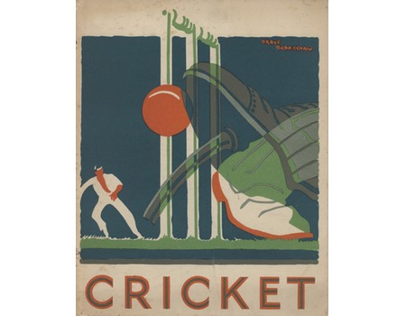 CRICKET LITHOGRAPHS (SHELL BROCHURE) - DRAKE BROOKSHAW