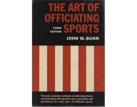 THE ART OF OFFICIATING SPORTS