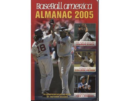 BASEBALL AMERICA 2005 ALMANAC