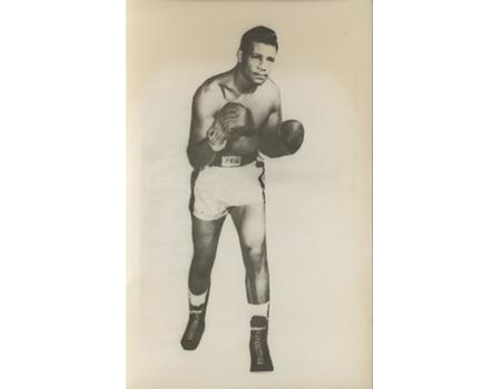 ALONZO JOHNSON BOXING PHOTOGRAPH