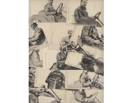 FIRST FRENCH GRAND PRIX 1906 - CIRCUIT DE LA SARTHE (19 POSTCARDS)