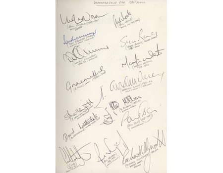 COUNTY CHAMPIONS (SIGNED BY WORCESTERSHIRE)