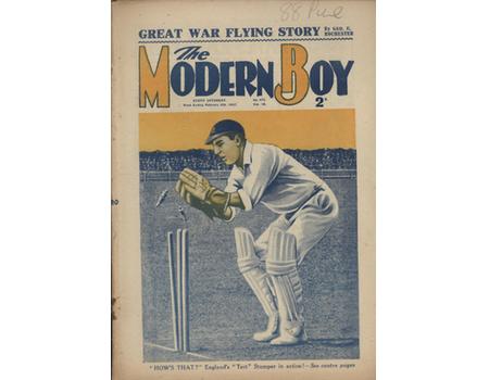 THE MODERN BOY NO.470, VOL.19 (1937)