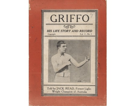 GRIFFO: HIS LIFE STORY AND RECORD