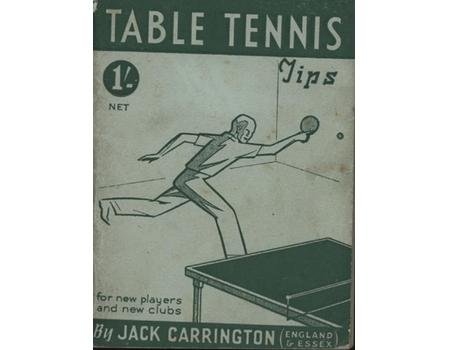 TABLE TENNIS TIPS