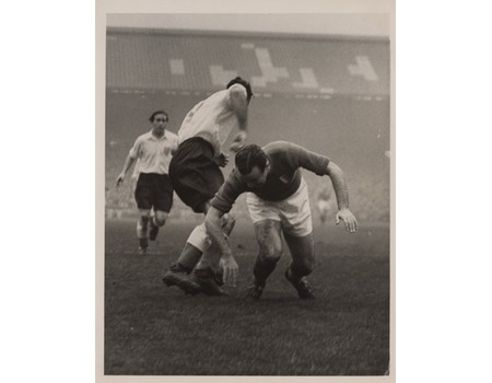 ENGLAND V ITALY (WHITE HART LANE) 1949 FOOTBALL PHOTOGRAPH