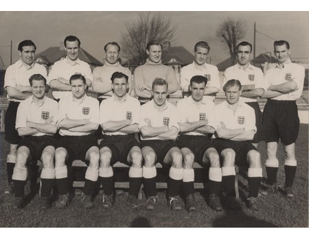 ENGLAND 1949 (V ITALY) FOOTBALL TEAM PHOTOGRAPH