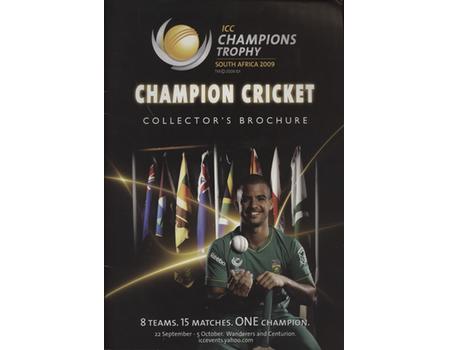 ICC CHAMPIONS TROPHY 2009 CRICKET PROGRAMME