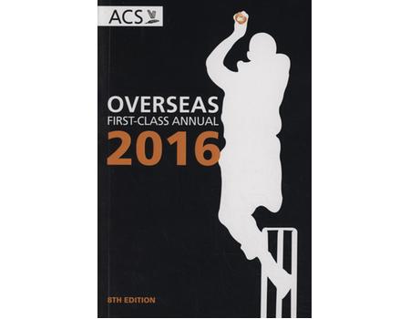 ACS OVERSEAS FIRST-CLASS ANNUAL 2016