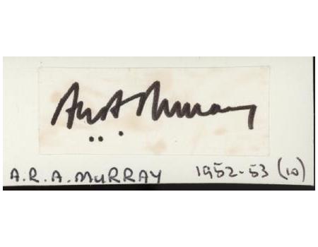 ANTON MURRAY (SOUTH AFRICA) CRICKET AUTOGRAPH
