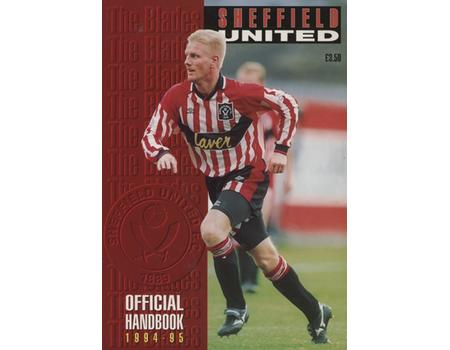 SHEFFIELD UNITED FC 1994-95 OFFICIAL HANDBOOK