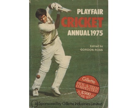 PLAYFAIR CRICKET ANNUAL 1975