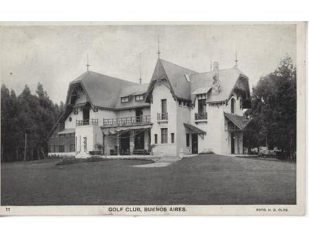 BUENOS AIRES GOLF CLUB POSTCARD