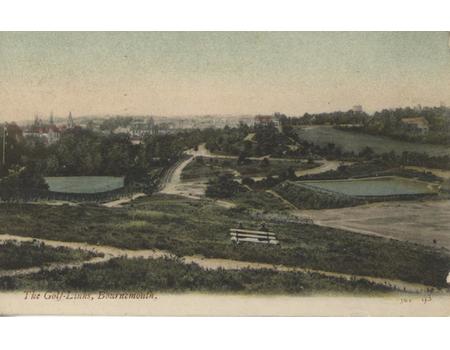 BOURNEMOUTH GOLF LINKS GOLF POSTCARD