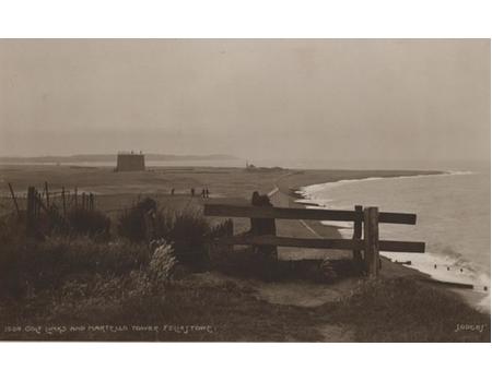 FELIXSTOWE FERRY GOLF CLUB (SUFFOLK) GOLF POSTCARD
