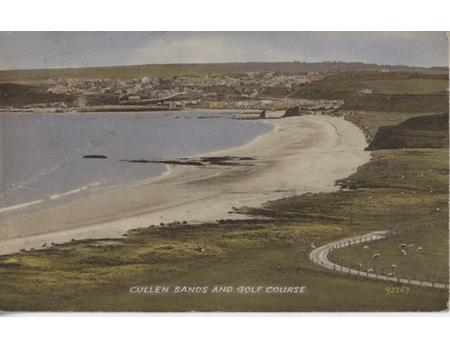 CULLEN GOLF COURSE (MORAY) GOLF POSTCARD