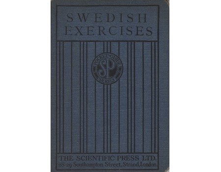 MANUAL AND ATLAS OF SWEDISH EXERCISES