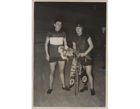 GEORG STACH (GERMANY) 1936 CYCLING PHOTOGRAPH